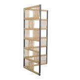 Rope tuinscherm divider hoek | 180x88x88cm | zand