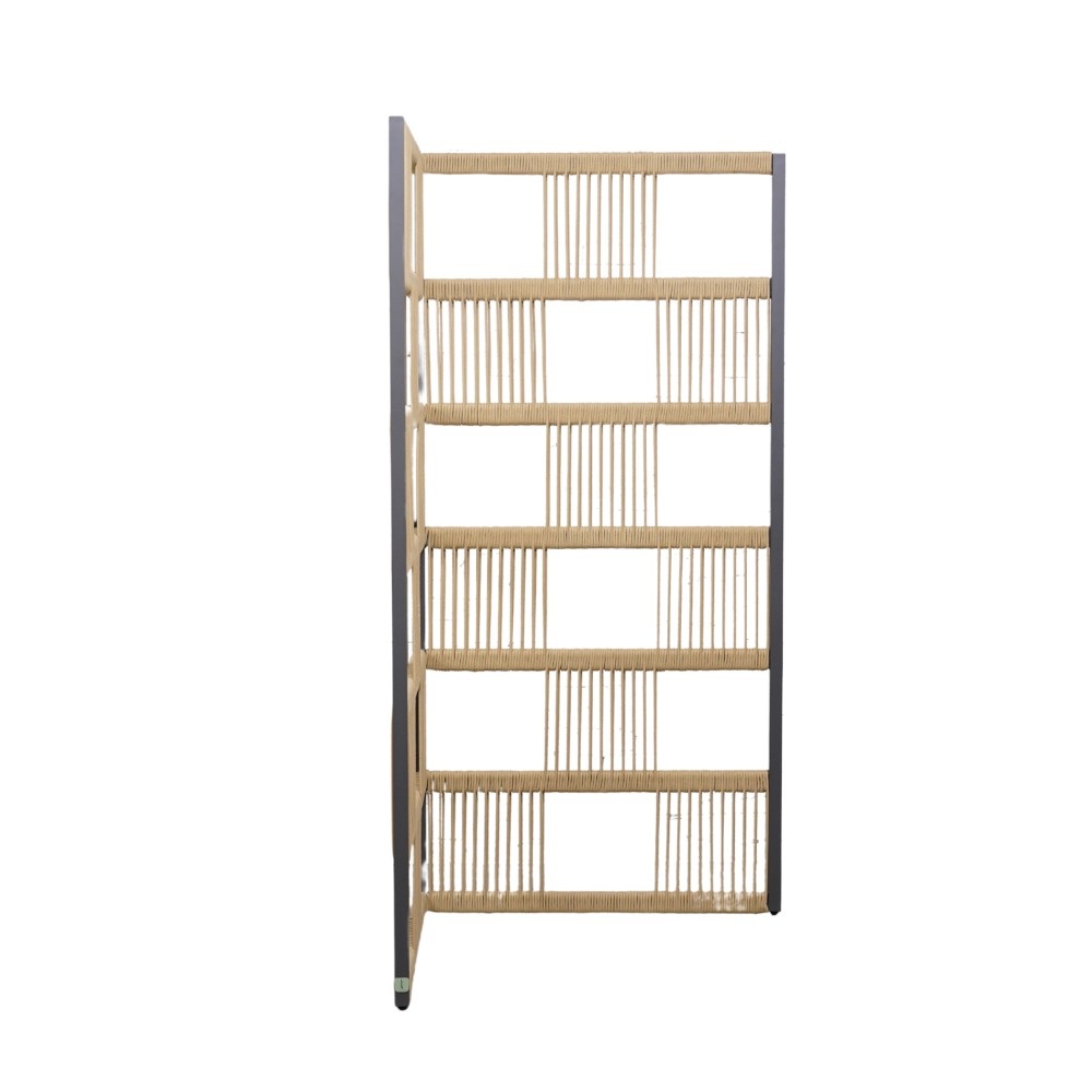 Rope tuinscherm divider hoek | 180x88x88cm | zand