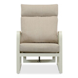 Como lounge balkonset 2 personen | aluminium + polywood | beige | 5-delig