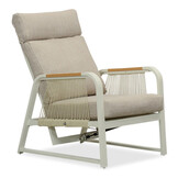 Como lounge balkonset 2 personen | aluminium + polywood | beige | 5-delig