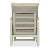 Como lounge balkonset 2 personen | aluminium + polywood | beige | 5-delig