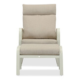 Como lounge balkonset 2 personen | aluminium + polywood | beige | 5-delig