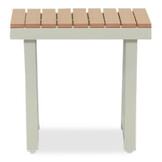 Como lounge balkonset 2 personen | aluminium + polywood | beige | 5-delig