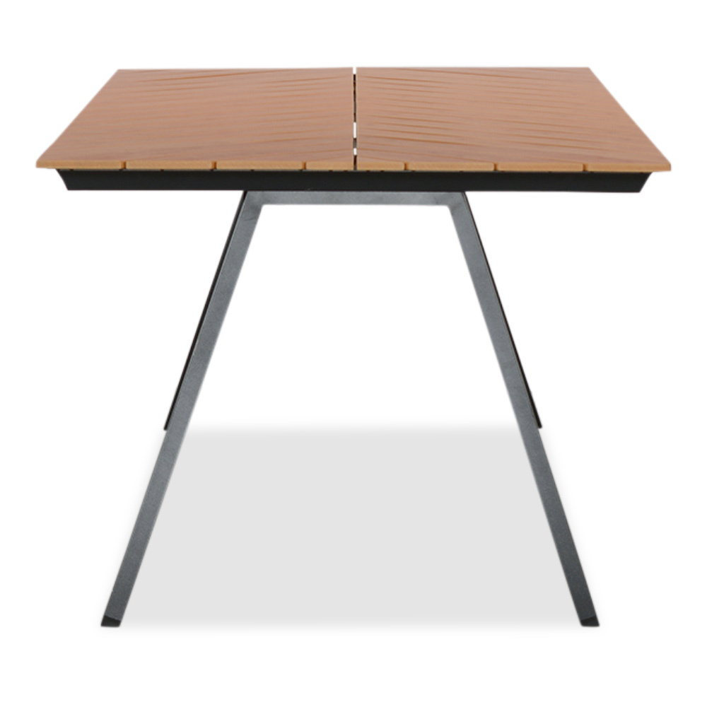 Sofia dining tuintafel 6 personen | polywood + aluminium | Natural Wood | 220cm