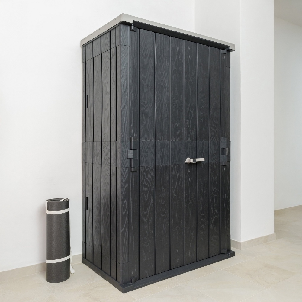 High storaway opbergbox | L | Dark Anthracite/Warm Grey