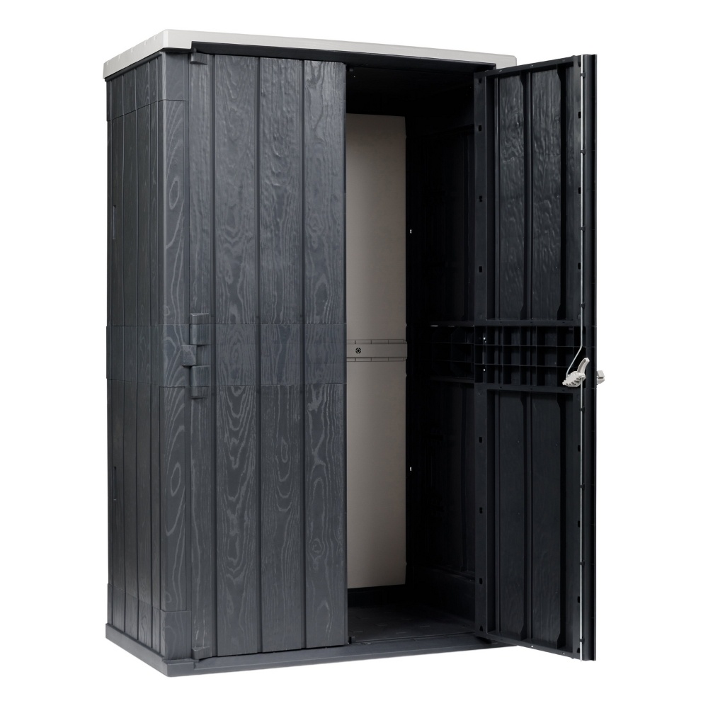 High storaway opbergbox | L | Dark Anthracite/Warm Grey