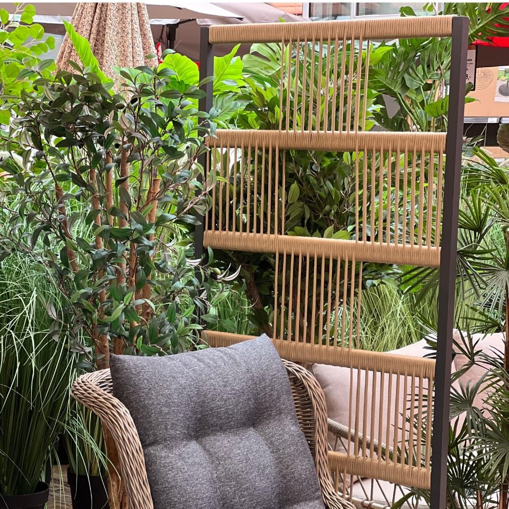 Rope tuinscherm divider | 180x88cm | zand