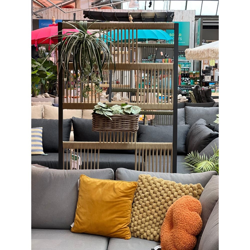 Rope tuinscherm divider | 180x88cm | zand