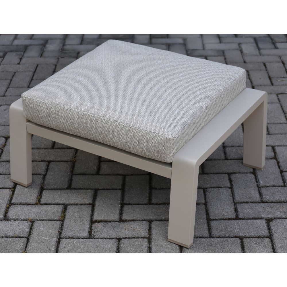 Manhattan lounge balkonset 2 personen | aluminium + polywood | beige | 5-delig