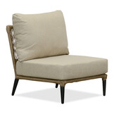 Palermo tussenelement | aluminium + touw | Sahara Dust