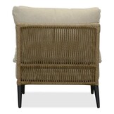 Palermo tussenelement | aluminium + touw | Sahara Dust