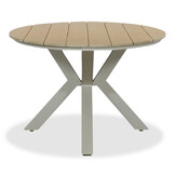 Dallas dining tuintafel 6 personen | polywood + aluminium | Natural Wood/beige | 220cm