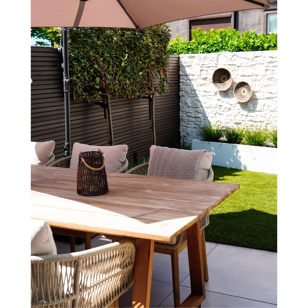 Gotenburg dining tuintafel 6 personen | teakhout | Natural Teak | 250cm