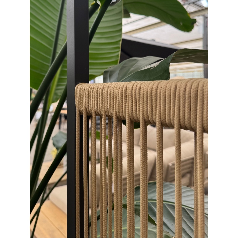 Rope tuinscherm | 180x88cm | zand