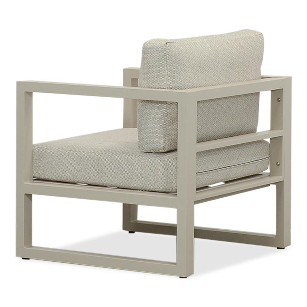 Cordoba loungestoel tuin set van 2 | aluminium | beige
