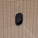 Geneve loungestoel tuin set van 2 | wicker | Royal Sand