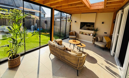 Veranda aankleden