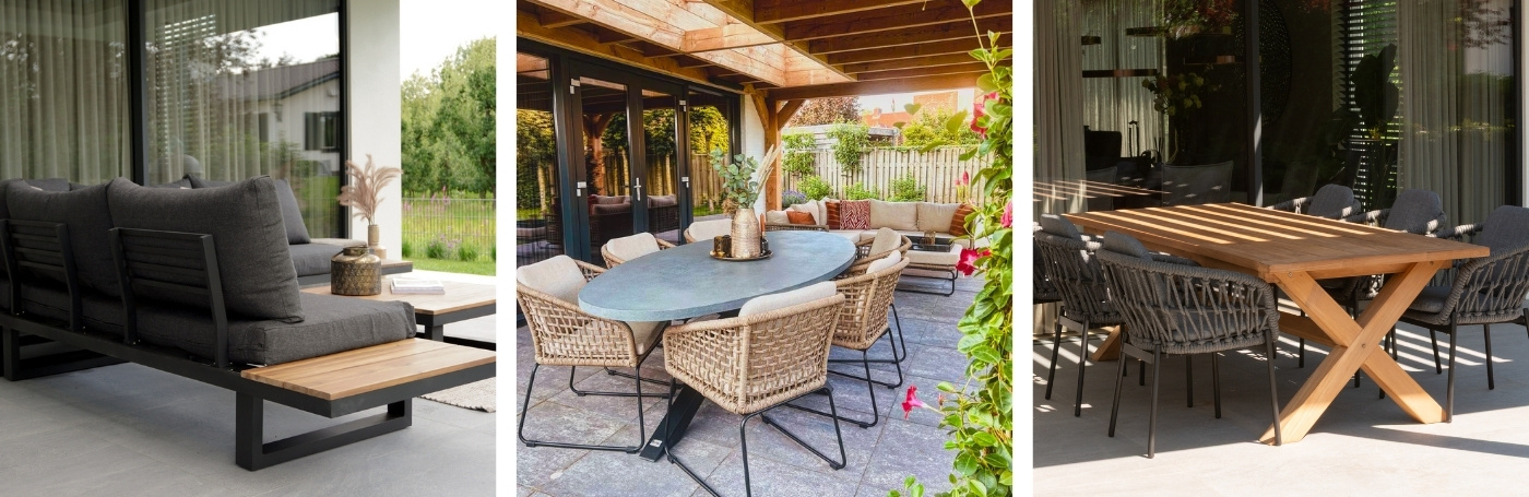 Veranda aankleden tuinmeubels inrichten