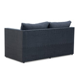 Asker hoek loungeset 5 personen | wicker | Ash Grey | 3-delig - 210x210cm | zonder tafel