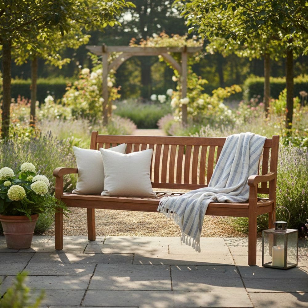 SenS-Line Sipora 3-zits tuinbank | teakhout | 180cm