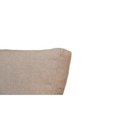 Montreal chaise longue balkon loungeset 4 personen | aluminium + polywood | beige | 3-delig