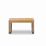 Montreal chaise longue balkon loungeset 4 personen | aluminium + polywood | beige | 3-delig