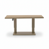 Bordeaux dining loungeset 6 personen | aluminium + polywood | beige | 4-delig - 290x225cm