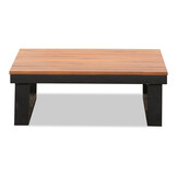 Canyon hoek loungeset incl. tafel | aluminium + hardhout | Antraciet/Light Teaklook | 4-delig