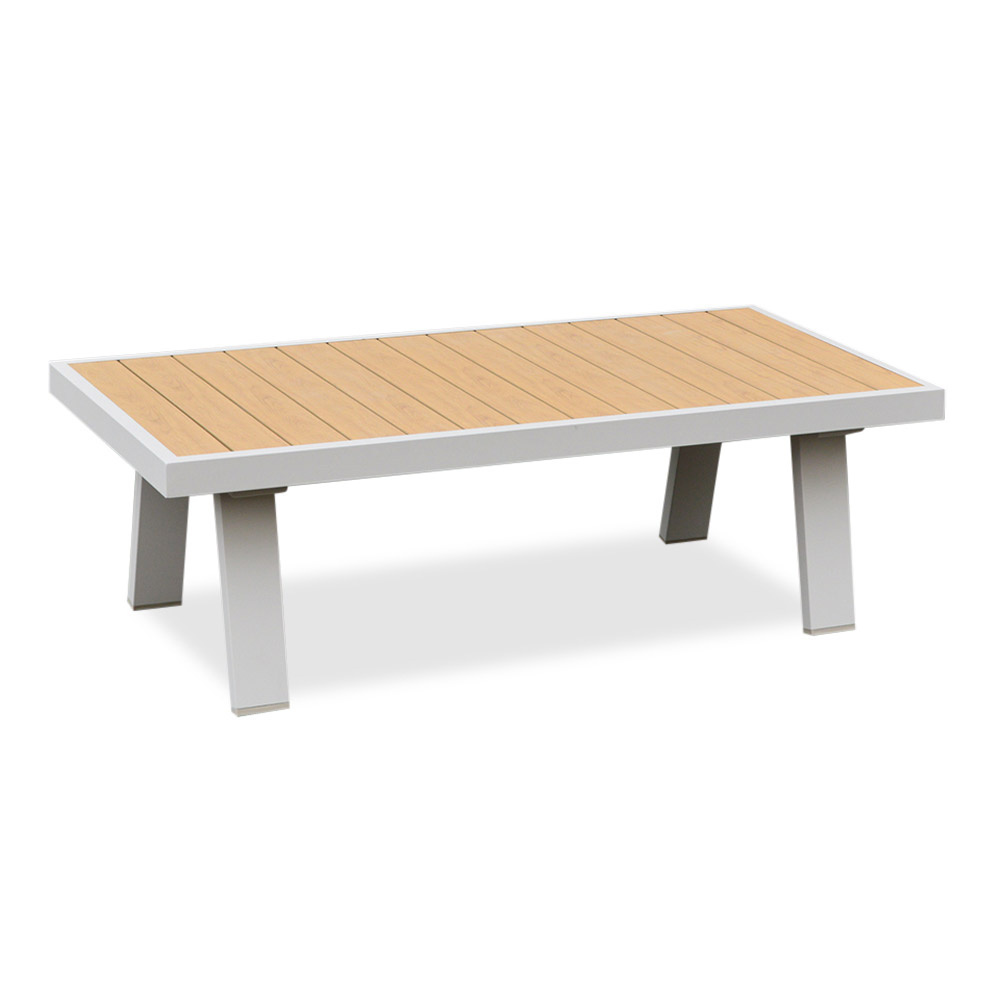 Lola stoel-bank loungeset 5 personen | aluminium + polywood | beige | 4-delig