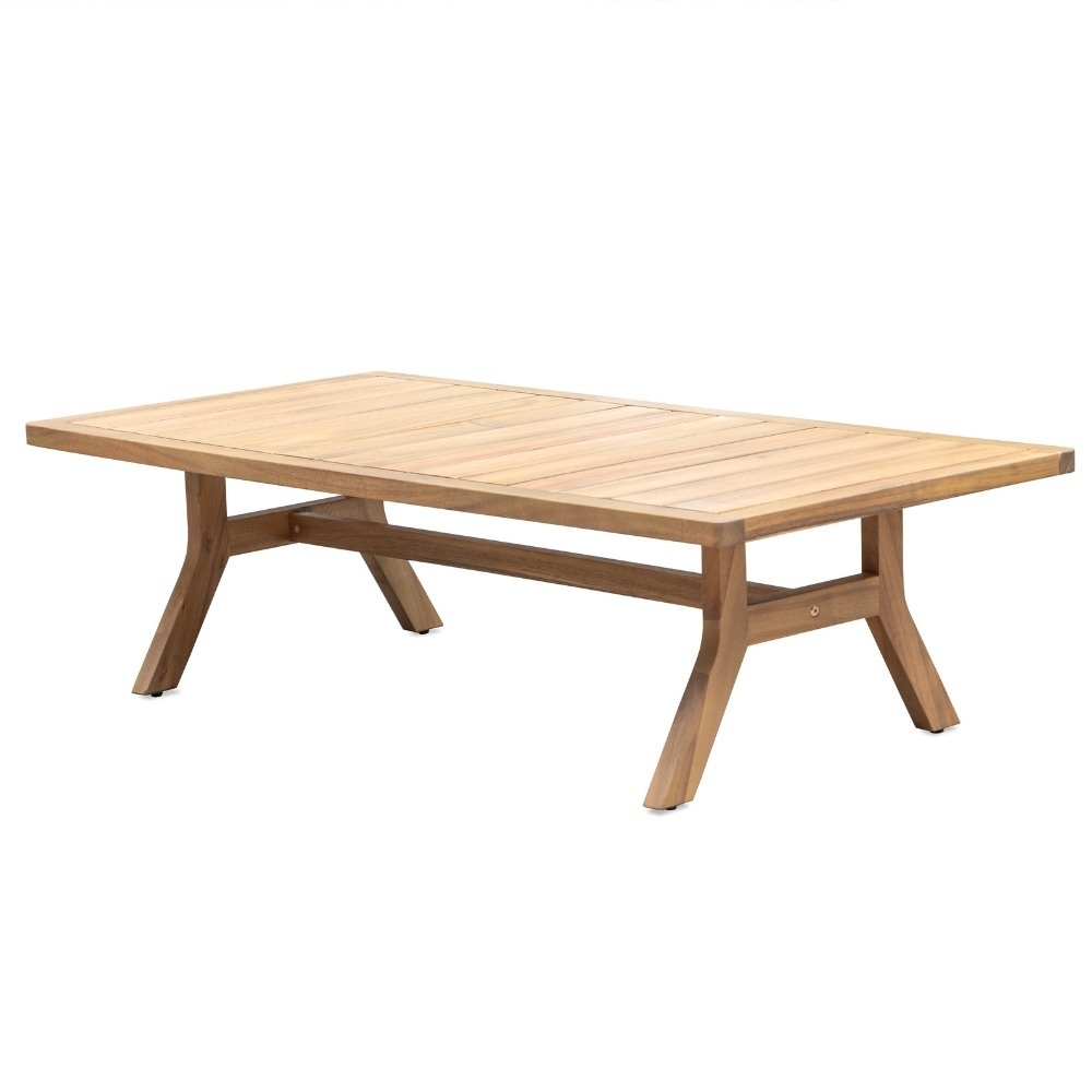 Bergamo stoel-bank loungeset 5 personen incl. tafel 127cm | touw + hardhout | zand | 5-delig