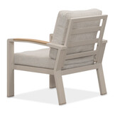 Seattle hoek loungeset met stoel 7 personen incl. tafel | aluminium + polywood | beige | 5-delig