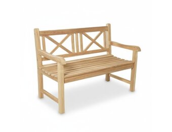 Lissabon 2-zits tuinbank | teakhout | Natural Teak | 120cm
