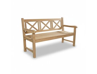 Lissabon 3-zits tuinbank | teakhout | Natural Teak | 150cm