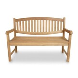 Lille 2-zits tuinbank | teakhout | Natural Teak | 120cm
