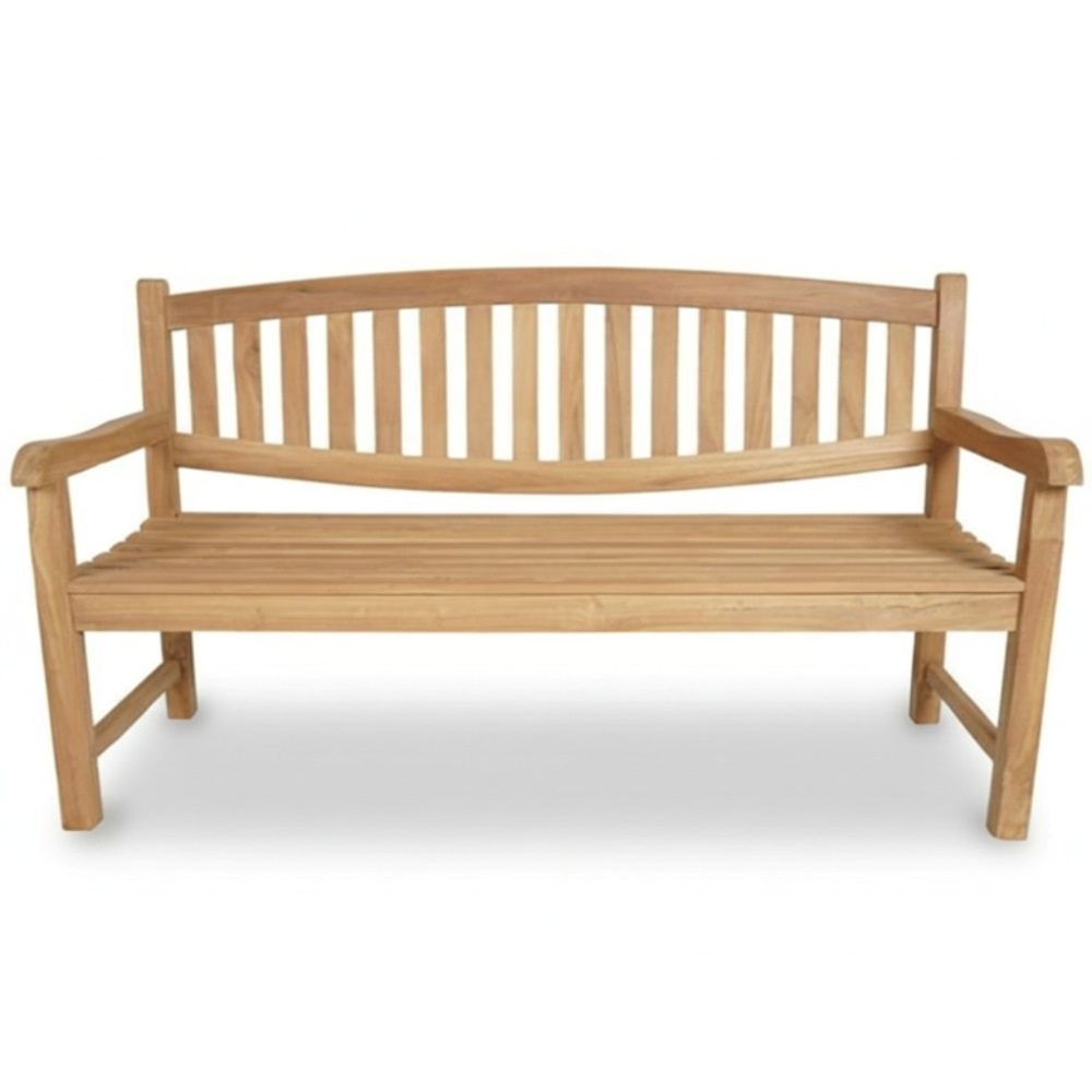 Lille 3-zits tuinbank | teakhout | Natural Teak | 180cm afbeelding