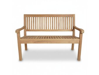Malmo 2-zits tuinbank | teakhout | Natural Teak | 120cm