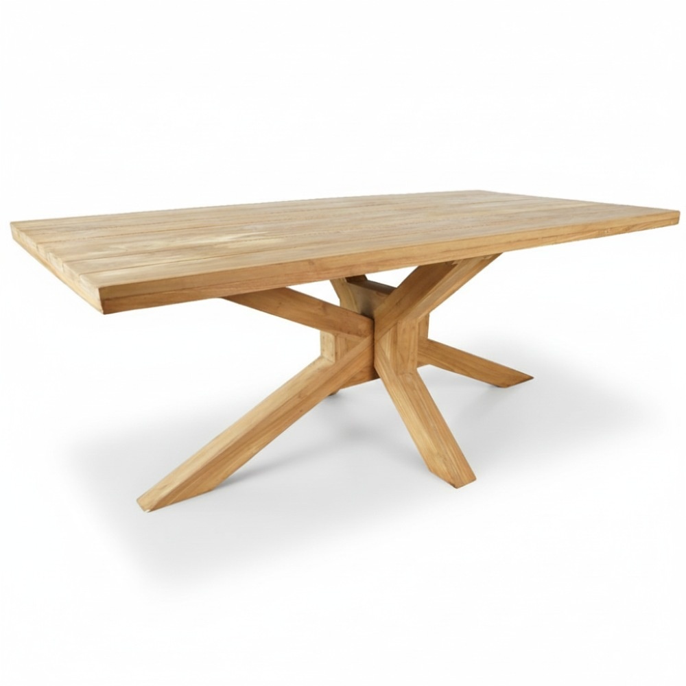 Napoli dining tuintafel 6 personen | teakhout | Natural Teak | 250cm
