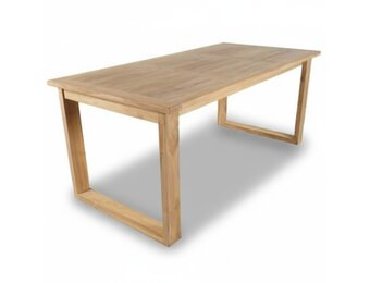 Corfu dining tuintafel 6 personen | teakhout | Natural Teak | 200cm