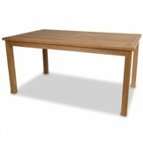 Singapore dining tuintafel 4 personen | teakhout | Natural Teak | 150cm