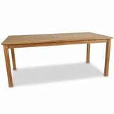 Singapore dining tuintafel 6 personen | teakhout | Natural Teak | 200cm