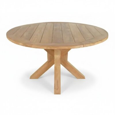 Genua dining tuintafel 5 personen | teakhout | Natural Teak | 140cm rond