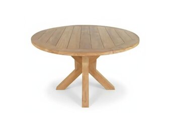 Genua dining tuintafel 4 personen | teakhout | Natural Teak | 120cm rond