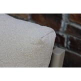 Amalfi hoek loungeset 6 personen | aluminium + polywood | beige | 4-delig - 289x222cm