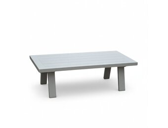 Venezia loungetafel | aluminium | beige | 121x60cm