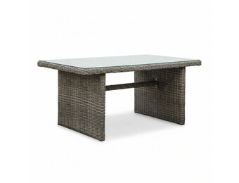 Belfort dining tuintafel 4 personen | wicker | Kobo Grey | 140cm