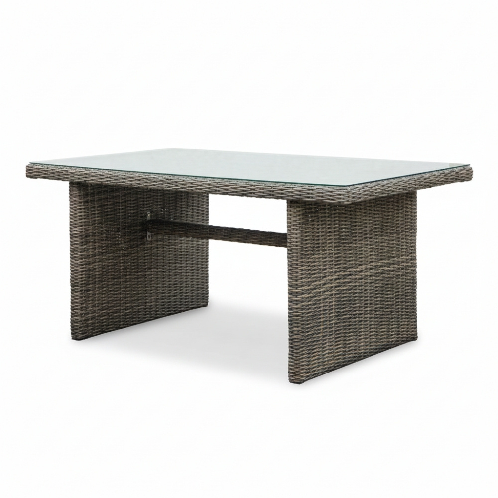 Belfort dining tuintafel 4 personen | wicker | Kobo Grey | 140cm
