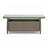 Arizona stoel-bank loungeset 5 personen | wicker | Ash Grey | 4-delig