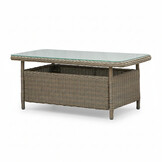 Arizona stoel-bank loungeset 5 personen | wicker | Ash Grey | 4-delig
