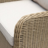 Arizona stoel-bank loungeset 5 personen | wicker | Royal Sand | 4-delig