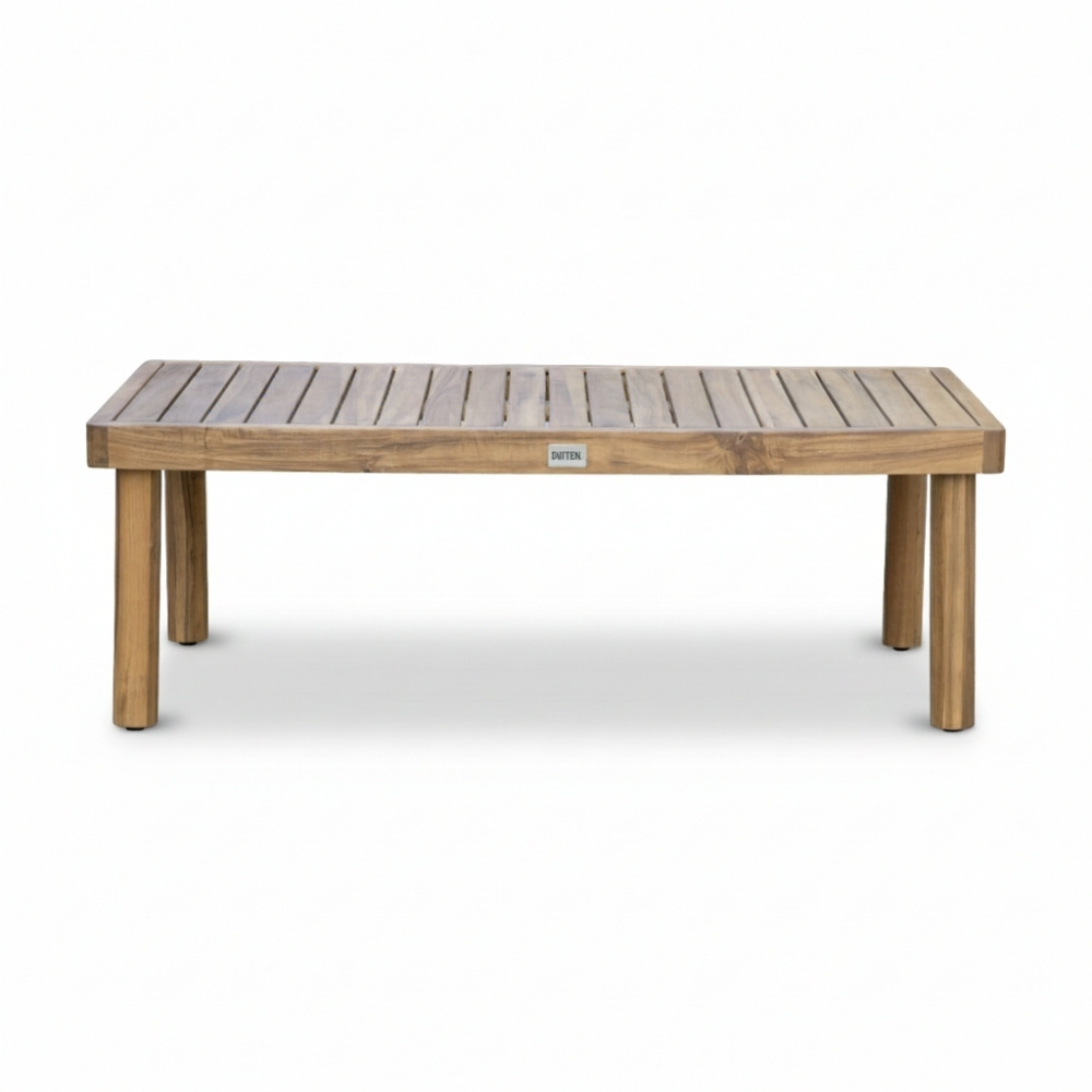 Sienna loungetafel | hardhout | light teak look | 120x60cm